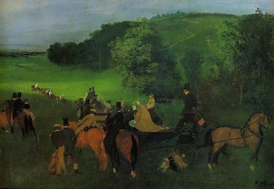 On the Racecourse 1862